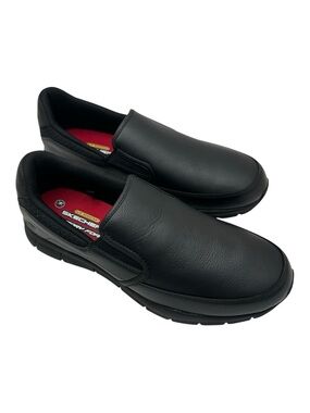 Skechers Work Relaxed Fit memory Foam Black NIB Sz 11.5